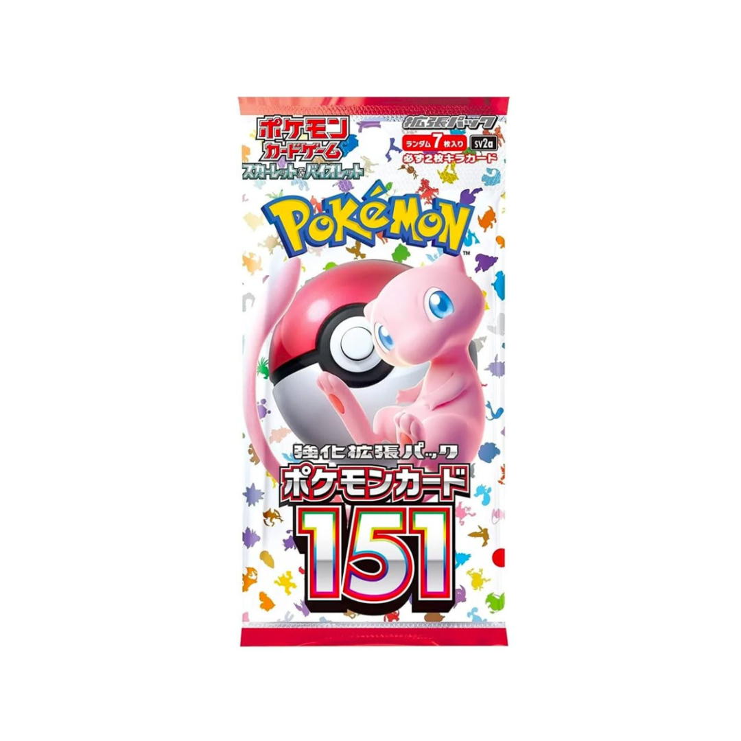 151 יפני בוסטר פאק (japanese) 151 booster pack